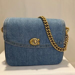 Indigo Denim Coach Cassie 19